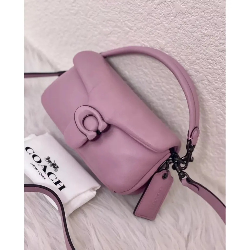 Coach Pillow Mini Tabby leather crossbody bag - Picture 15 of 15